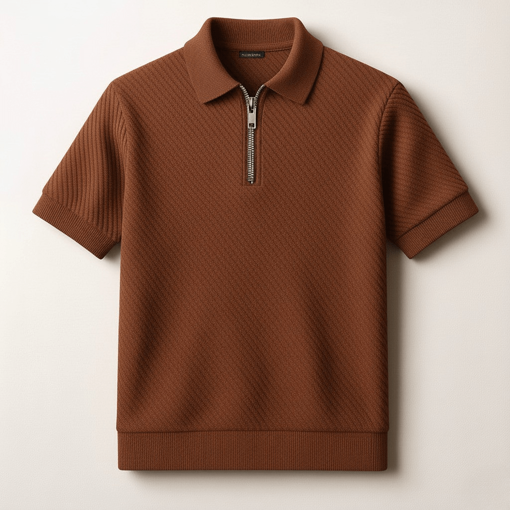 Mario Pique Knit Polo