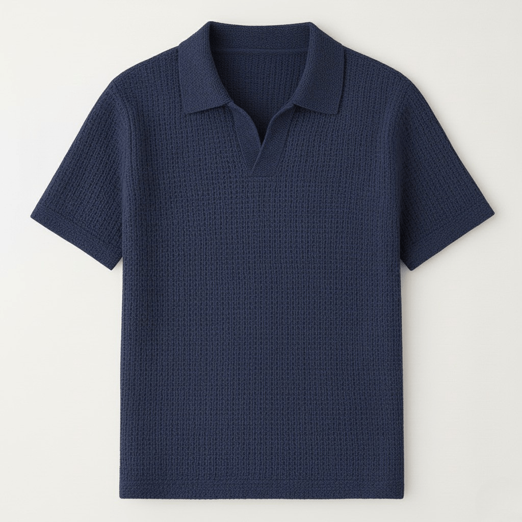 Tokyo Basket Knit Polo