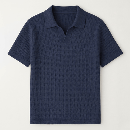 Tokyo Basket Knit Polo
