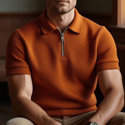 Mario Pique Knit Polo