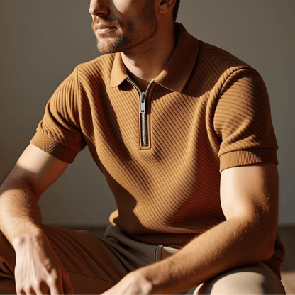 Mario Pique Knit Polo