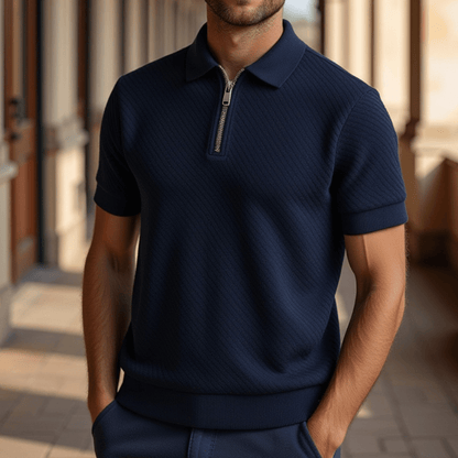 Mario Pique Knit Polo